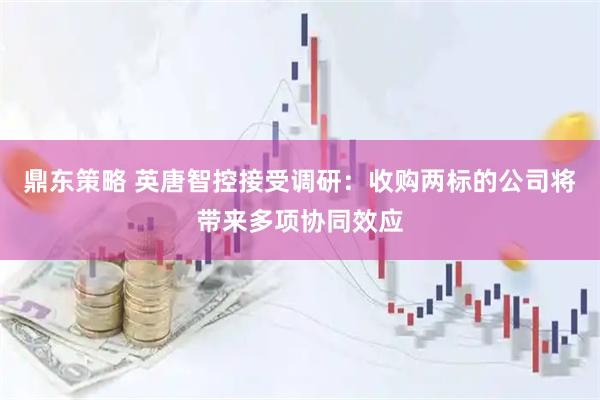 鼎东策略 英唐智控接受调研：收购两标的公司将带来多项协同效应